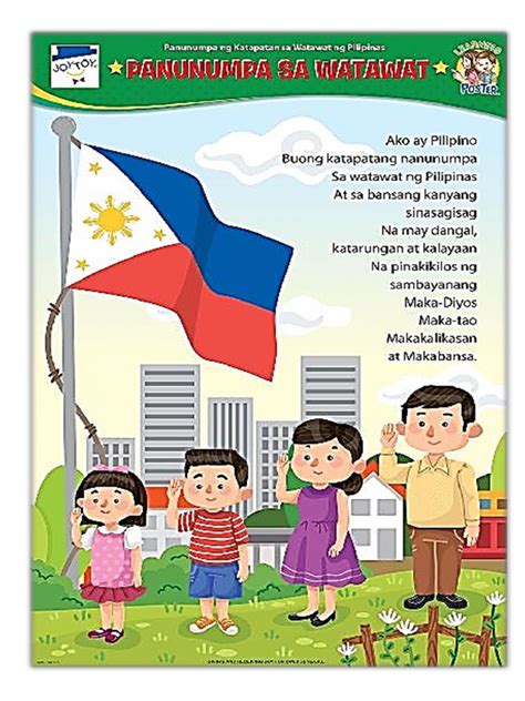 Paggalang sa ating watawat ng Pilipinas. .